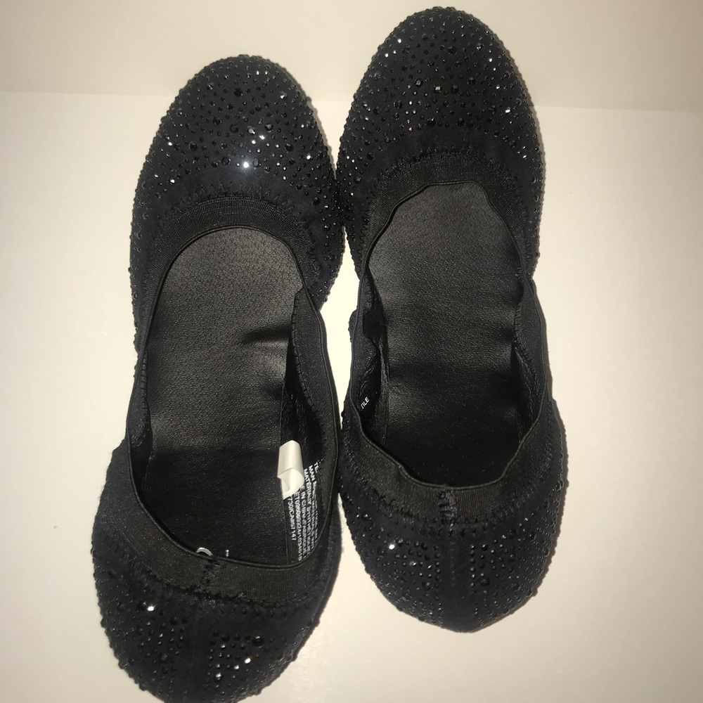 Sparky Black Ballet Flats